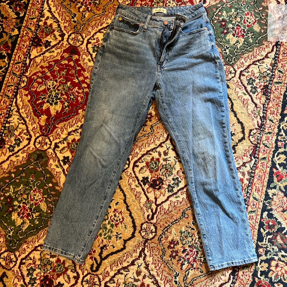 Madewell the curvy perfect vintage jean, size 28